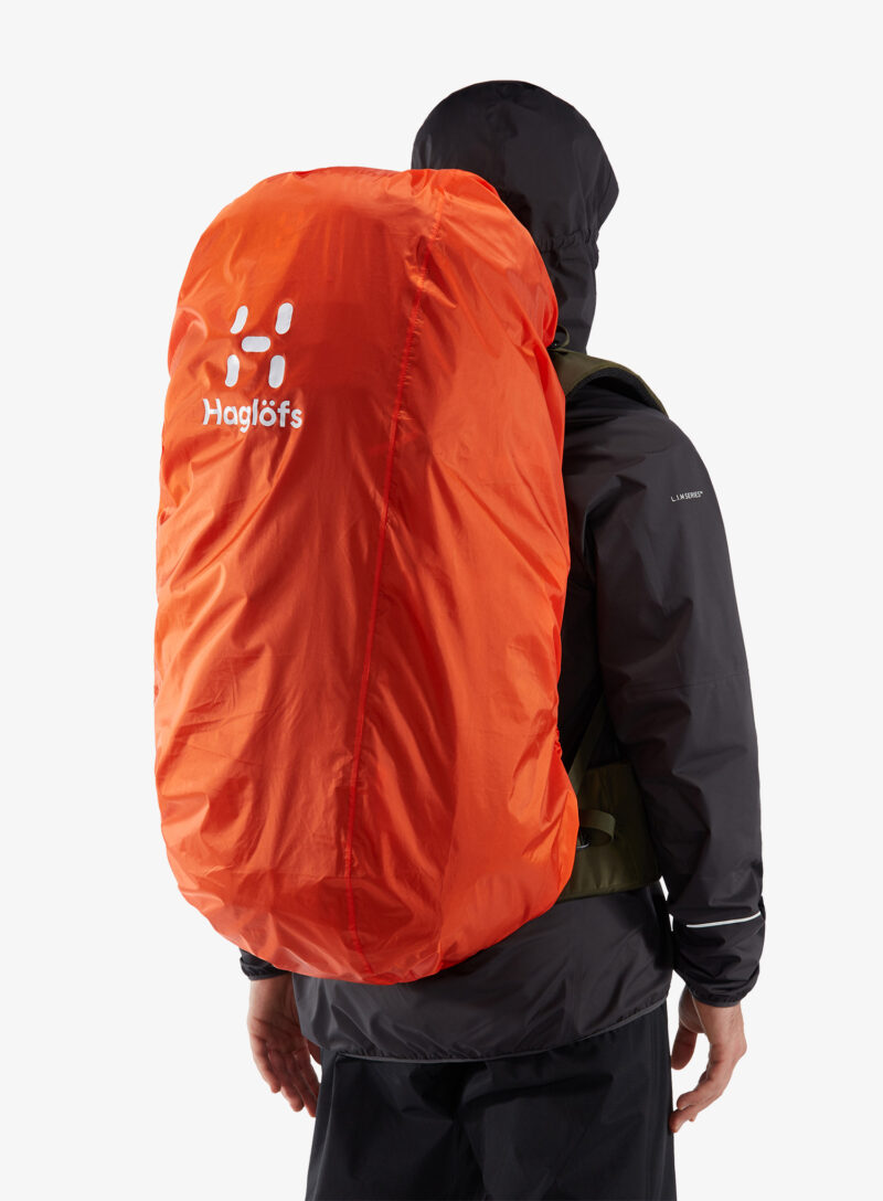 Husa imprmeabila rucsac Haglofs Raincover Medium - habanero