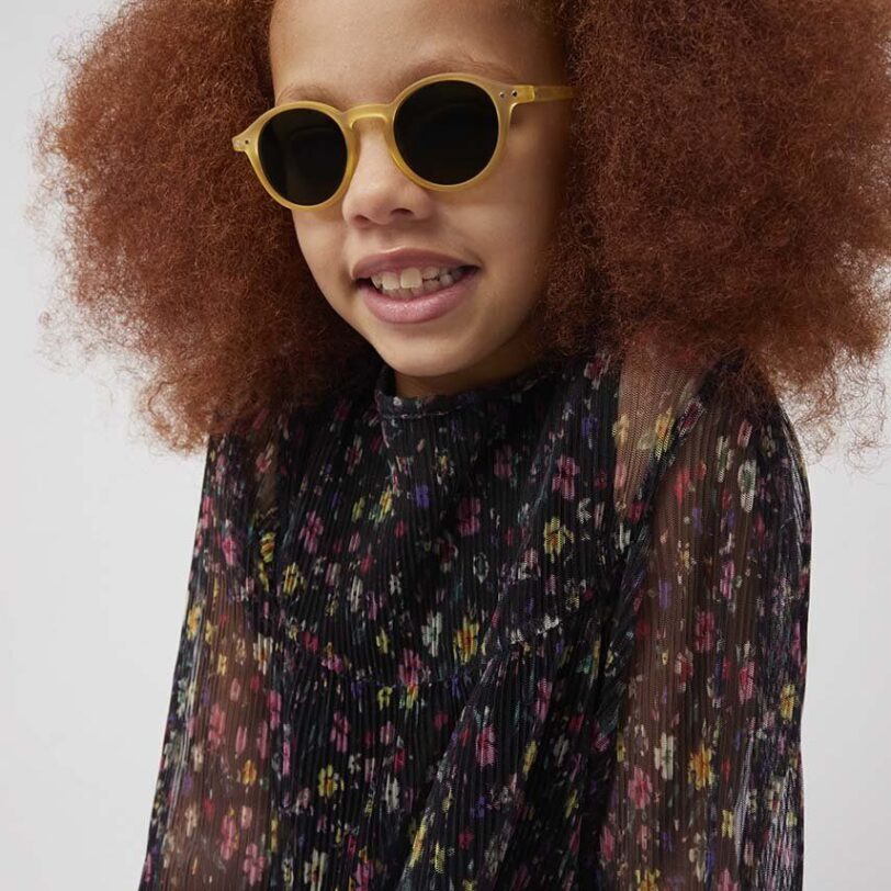 IZIPIZI ochelari de soare copii JUNIOR SUN #d culoarea galben