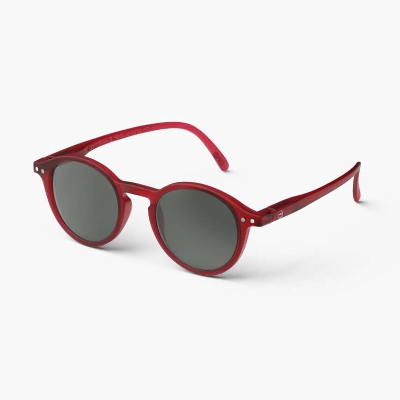 IZIPIZI ochelari de soare copii JUNIOR SUN #d culoarea rosu