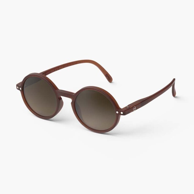 IZIPIZI ochelari de soare copii JUNIOR SUN #g culoarea maro