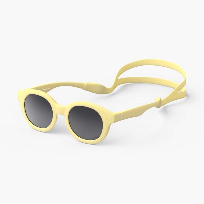 IZIPIZI ochelari de soare copii KIDS PLUS #c culoarea galben