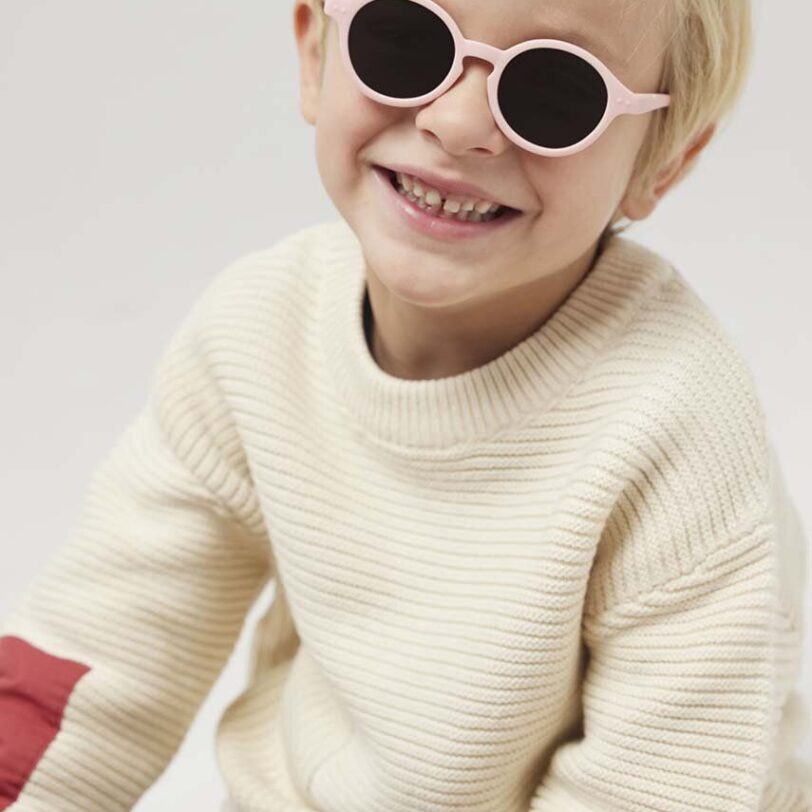IZIPIZI ochelari de soare copii KIDS PLUS #d culoarea roz