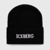 Iceberg caciula de lana culoarea negru