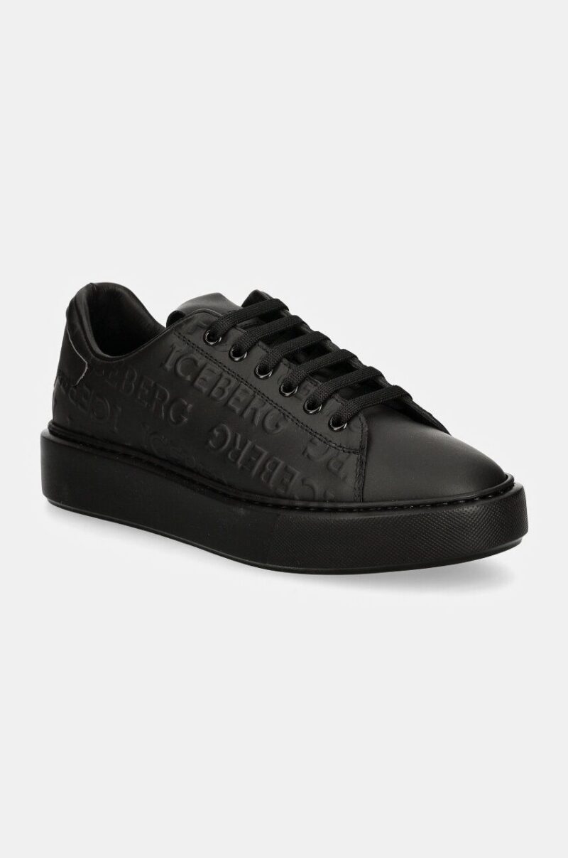 Iceberg sneakers din piele Bozeman culoarea negru