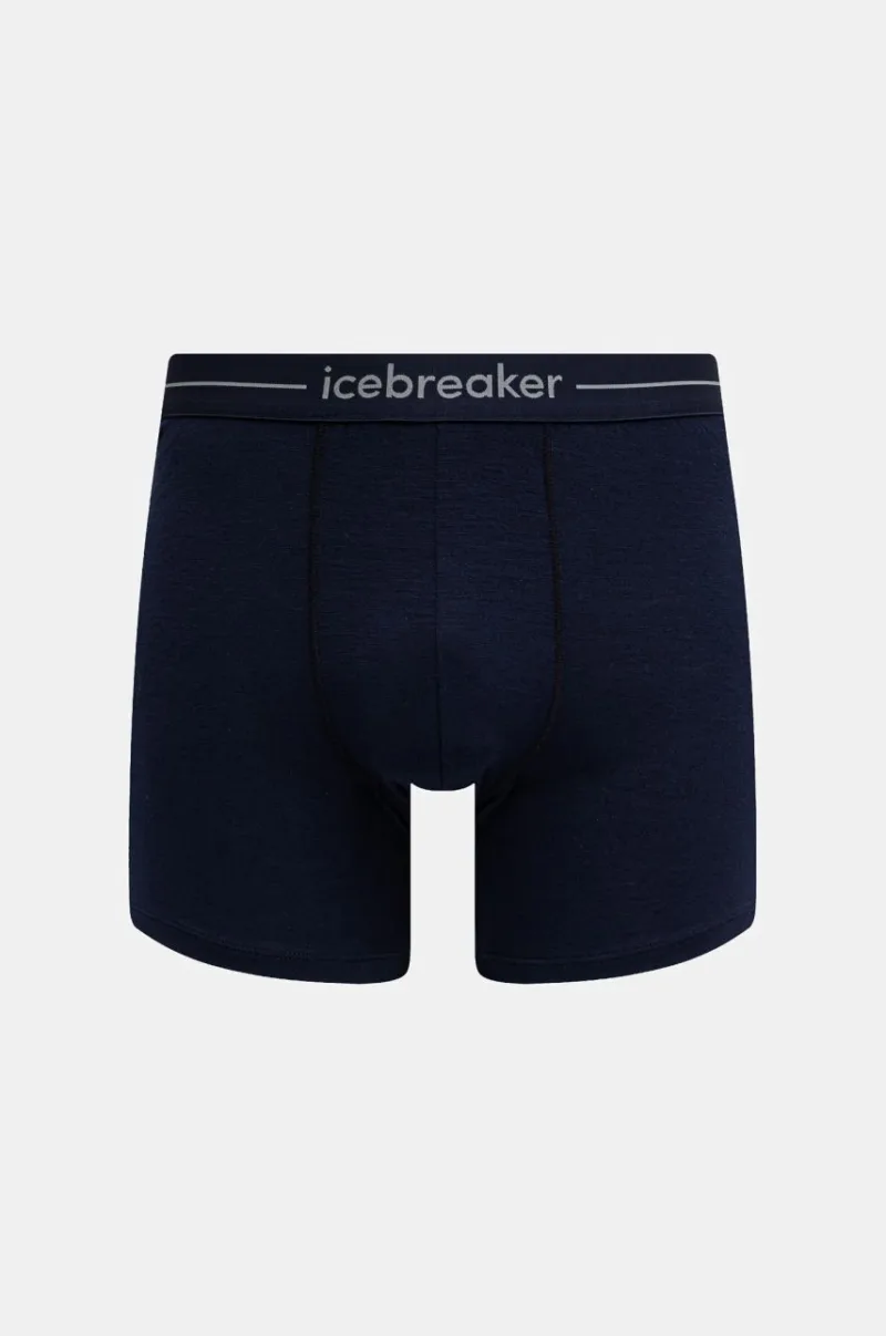 Icebreaker lenjerie functionala Merino 150 Anatomica culoarea albastru marin