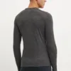 Icebreaker longsleeve funcțional Merino 150 Anatomica culoarea gri