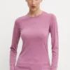 Icebreaker longsleeve funcțional Merino 200 Oasis culoarea roz