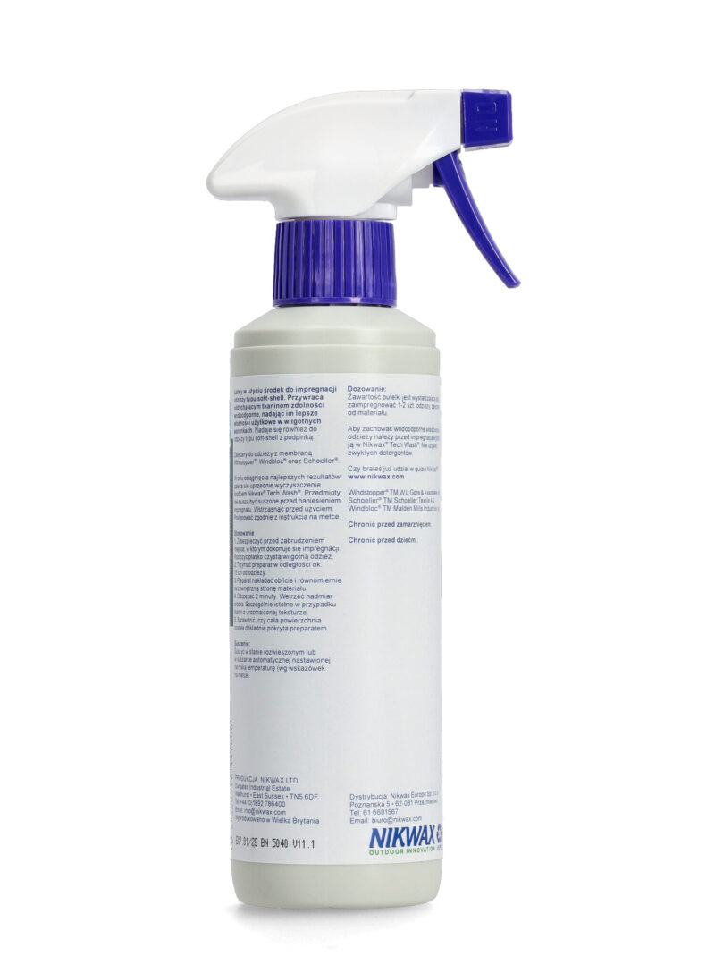 Impregnare Nikwax Softshell Proof Spray 300ml preţ