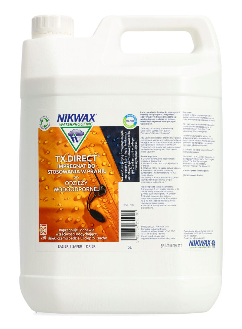 Impregnare Nikwax TX Direct Wash In 5L