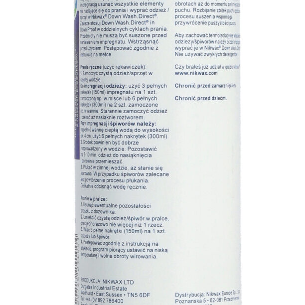 Preţ Impregnat Nikwax Down Proof 300 ml