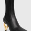 JW Anderson ghete chelsea de piele Chain Heel femei