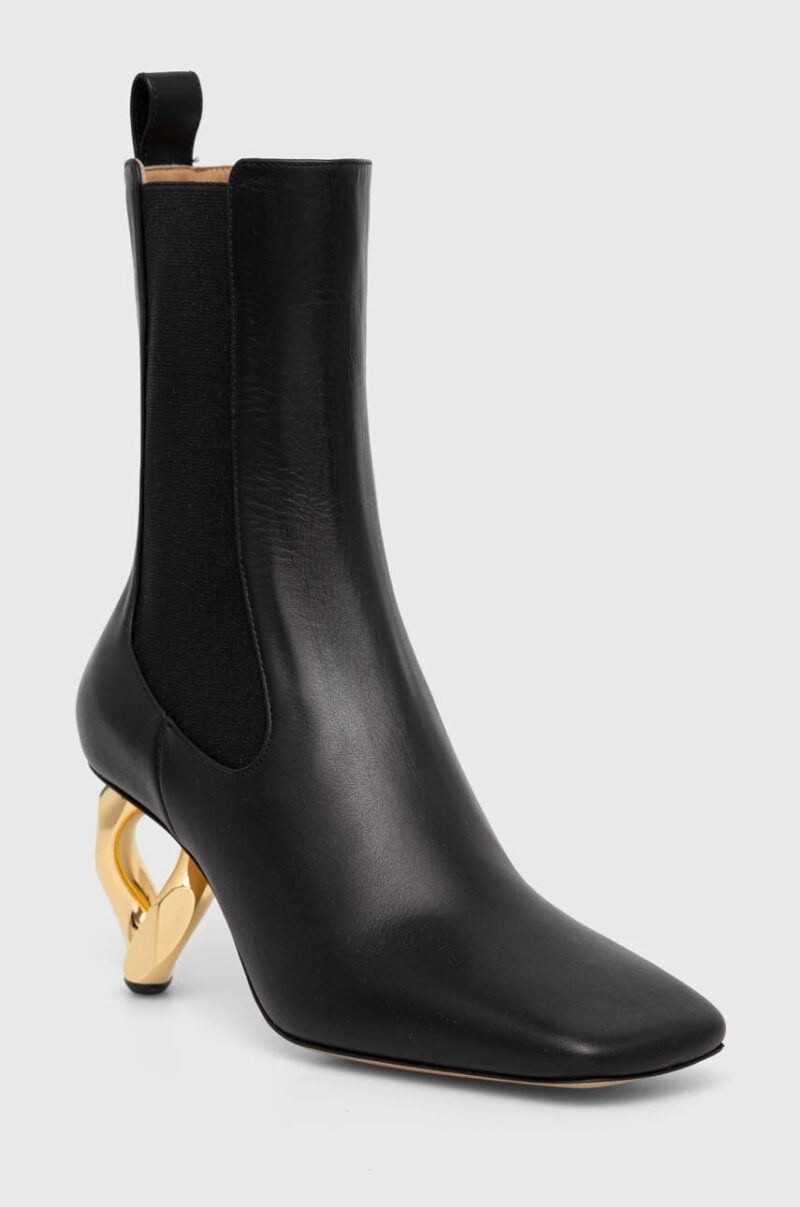 JW Anderson ghete chelsea de piele Chain Heel femei