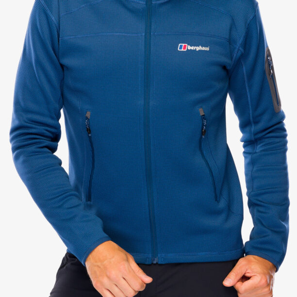 Jachetă fleece Berghaus Pravitale MTN 2.0 Hooded Jacket - murky marine/hale navy