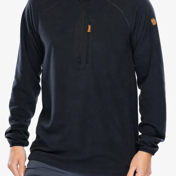 Cumpăra Jachetă fleece Fjallraven Ovik Lite Fleece Half Zip - black