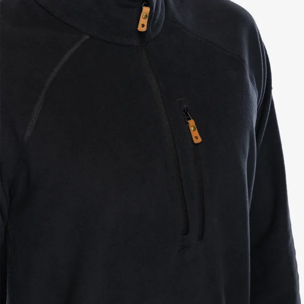 Preţ Jachetă fleece Fjallraven Ovik Lite Fleece Half Zip - black