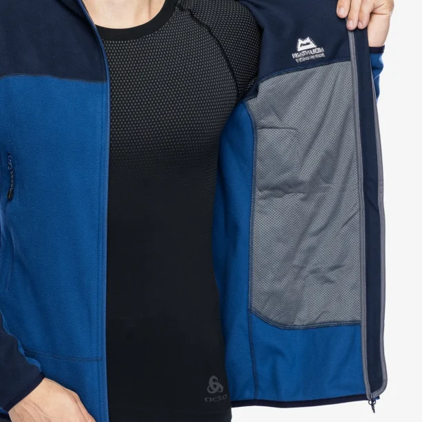 Preţ Jachetă fleece Mountain Equipment Micro Zip Jacket - admiral/cosmos