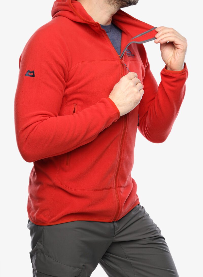 Cumpăra Jachetă fleece Mountain Equipment Micro Zip Jacket - red rock