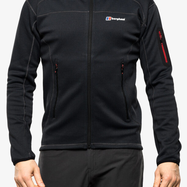 Jacheta fleece barbati Berghaus Pravitale MTN 2.0 Jacket - urb carbon/black