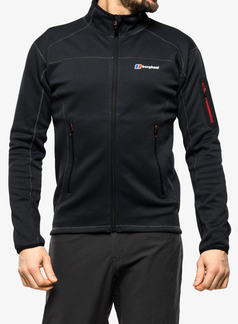 Jacheta fleece barbati Berghaus Pravitale MTN 2.0 Jacket - urb carbon/black