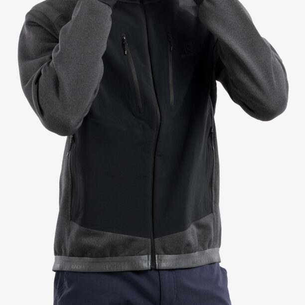 Cumpăra Jacheta fleece barbati BlackYak Mishima Hoody - iron gate