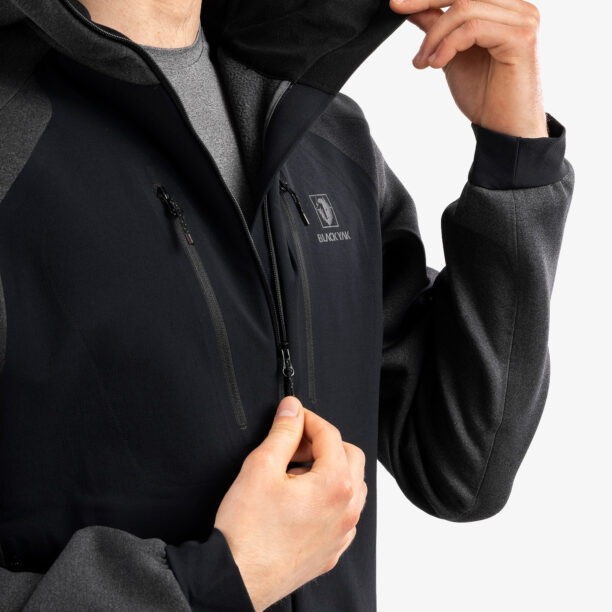 Preţ Jacheta fleece barbati BlackYak Mishima Hoody - iron gate