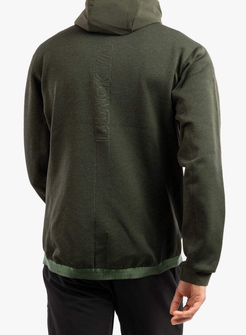 Jacheta fleece barbati BlackYak Mishima Hoody - rifle green preţ