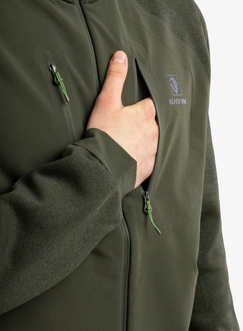 Preţ Jacheta fleece barbati BlackYak Mishima Hoody - rifle green