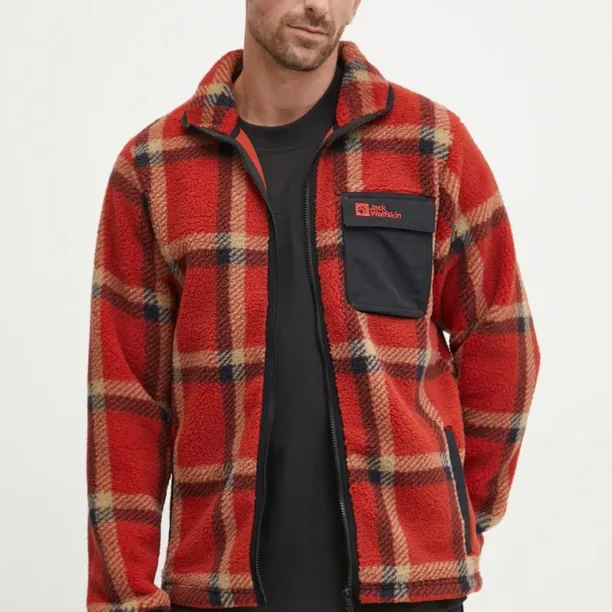 Jack Wolfskin bluza Felslicht Check barbati