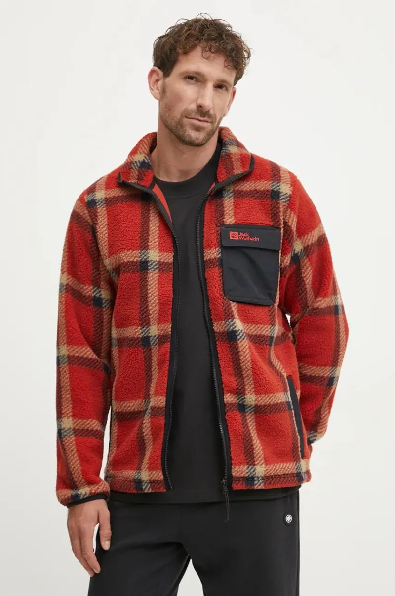 Jack Wolfskin bluza Felslicht Check barbati