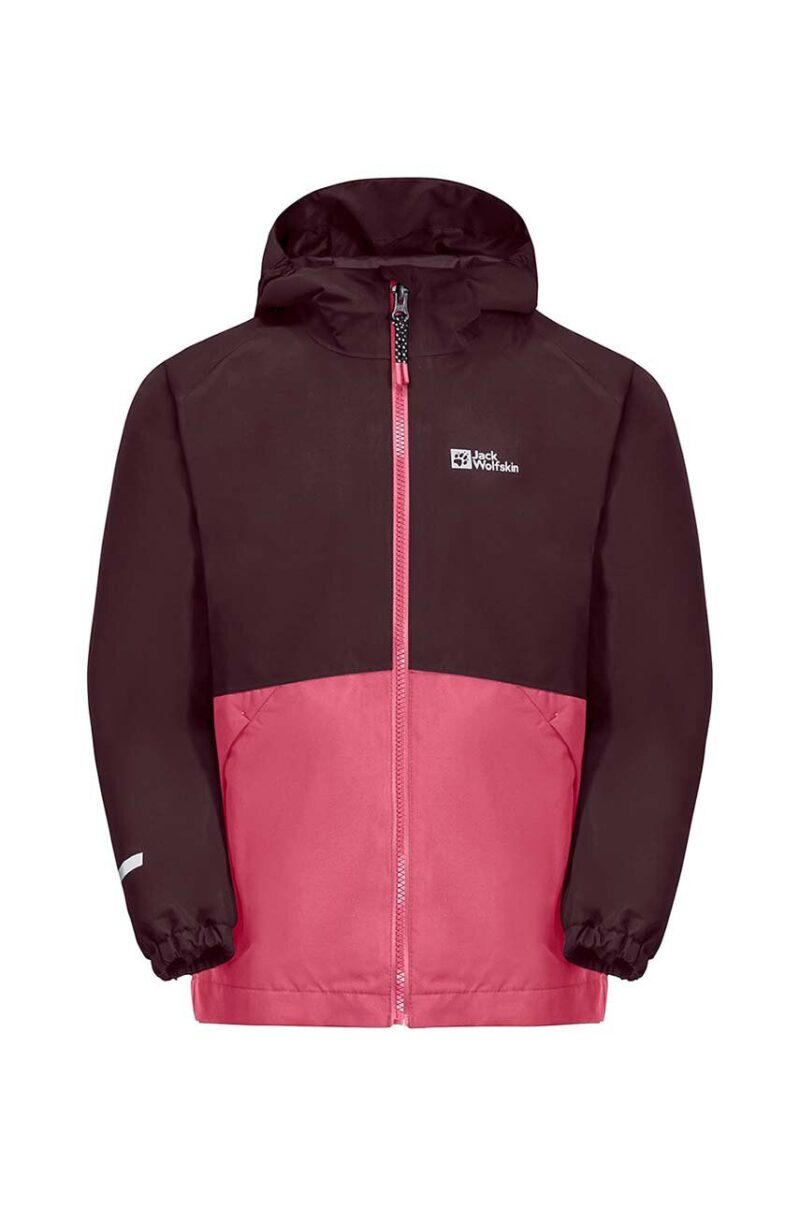 Jack Wolfskin geaca copii culoarea roz