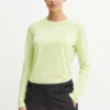 Jack Wolfskin longsleeve sport Vonnan culoarea verde