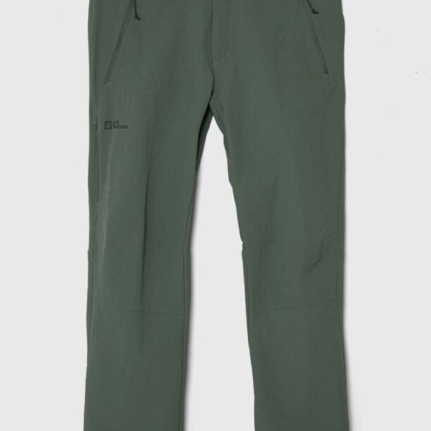 Jack Wolfskin pantaloni de exterior Activate Xt culoarea verde