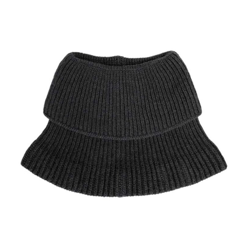 Jamiks fular circular copii JAILA culoarea negru