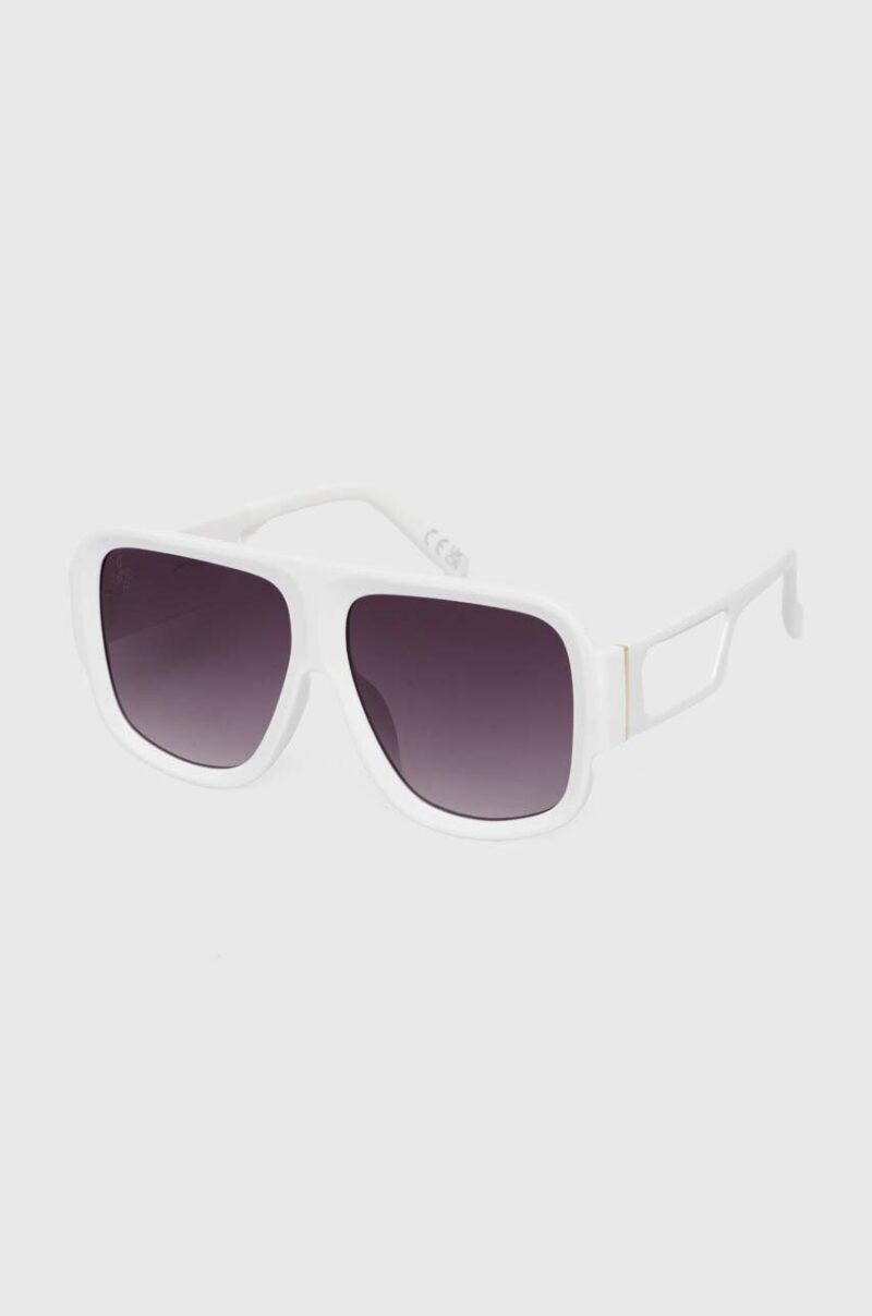 Jeepers Peepers ochelari de soare culoarea alb