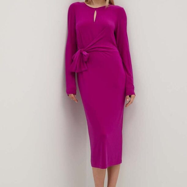 Joseph Ribkoff rochie culoarea violet