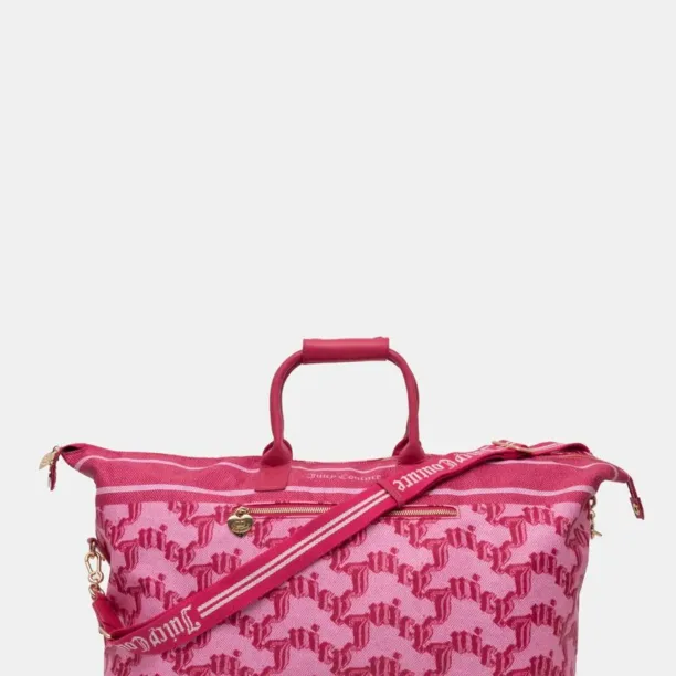 Juicy Couture geanta Weekender culoarea roz