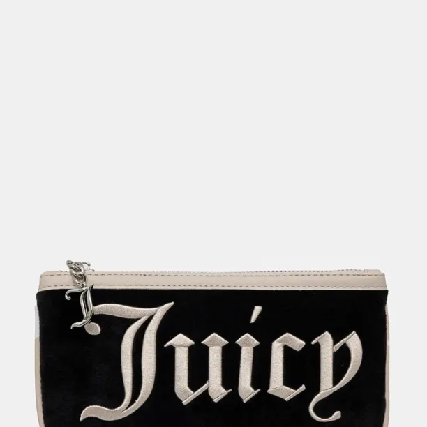 Juicy Couture portfard Iris culoarea negru