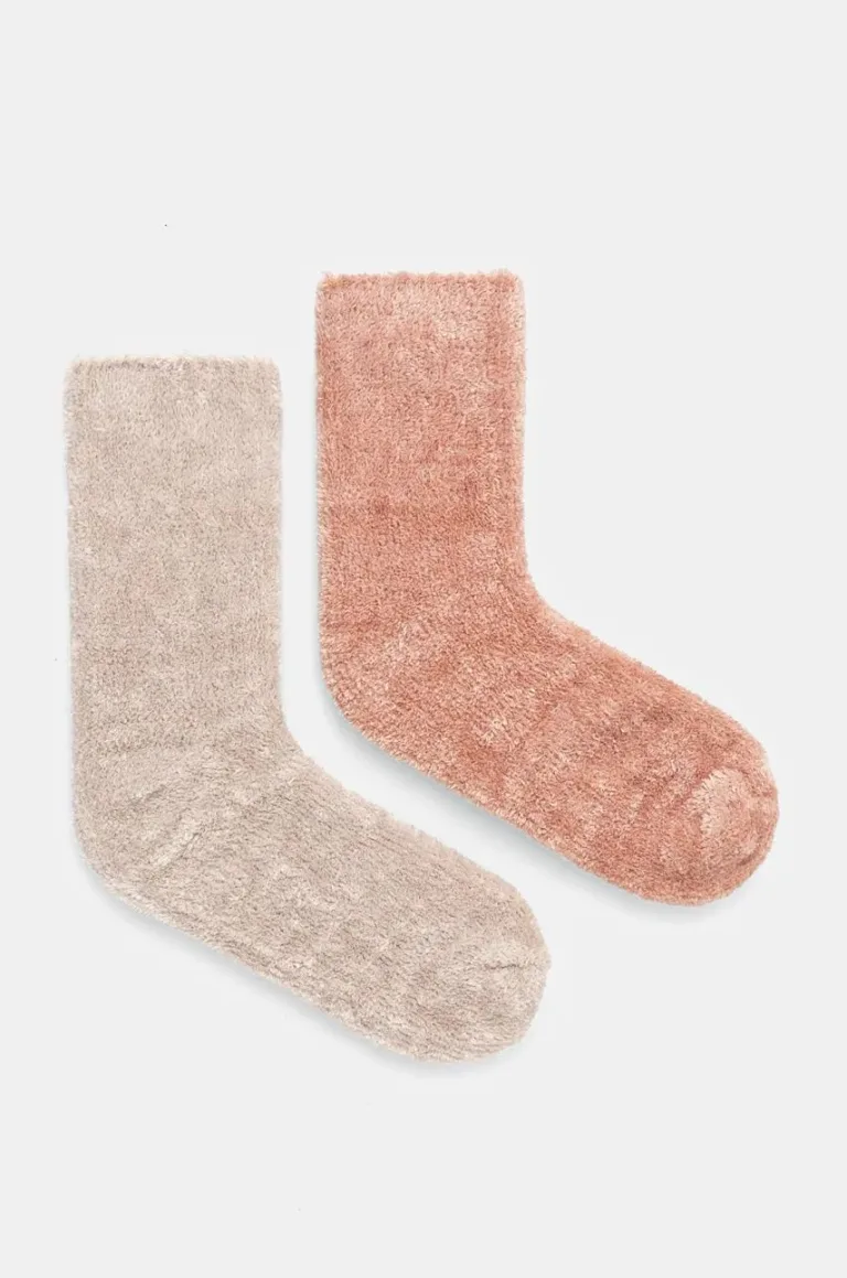 Juicy Couture sosete FELICIA COSY SOCK 2 PACK 2-pack femei