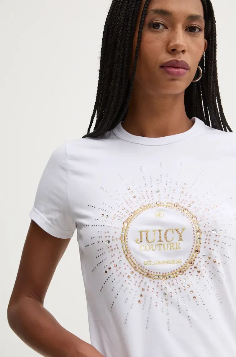 Juicy Couture tricou HERITAGE CROWN T-SHIRT femei