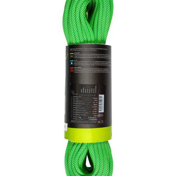 Jumătate de frânghie Edelrid Kestrel Pro Dry 8.5mm 50 m - neon green preţ