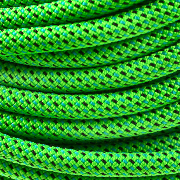 Original Jumătate de frânghie Edelrid Kestrel Pro Dry 8.5mm 50 m - neon green