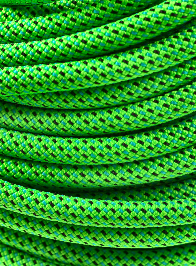 Original Jumătate de frânghie Edelrid Kestrel Pro Dry 8.5mm 50 m - neon green