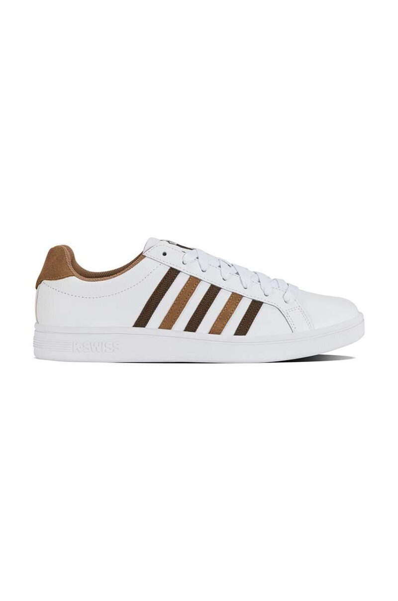 K-Swiss sneakers COURT TIEBREAK culoarea alb