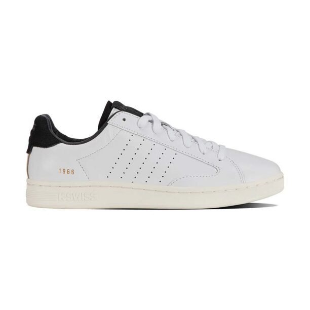 K-Swiss sneakers din piele LOZAN KLUB LTH culoarea alb