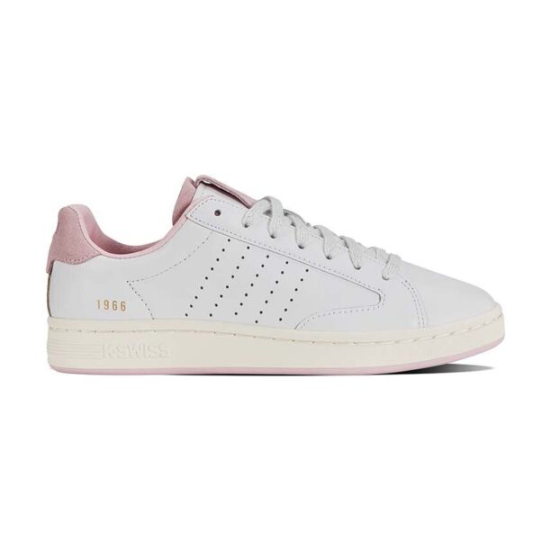 K-Swiss sneakers din piele LOZAN KLUB LTH culoarea alb