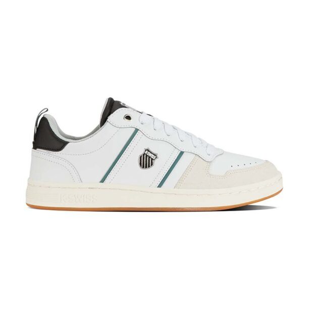 K-Swiss sneakers din piele LOZAN MATCH LTH culoarea alb