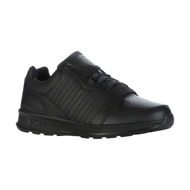 K-Swiss sneakers din piele RIVAL TRAINER culoarea negru