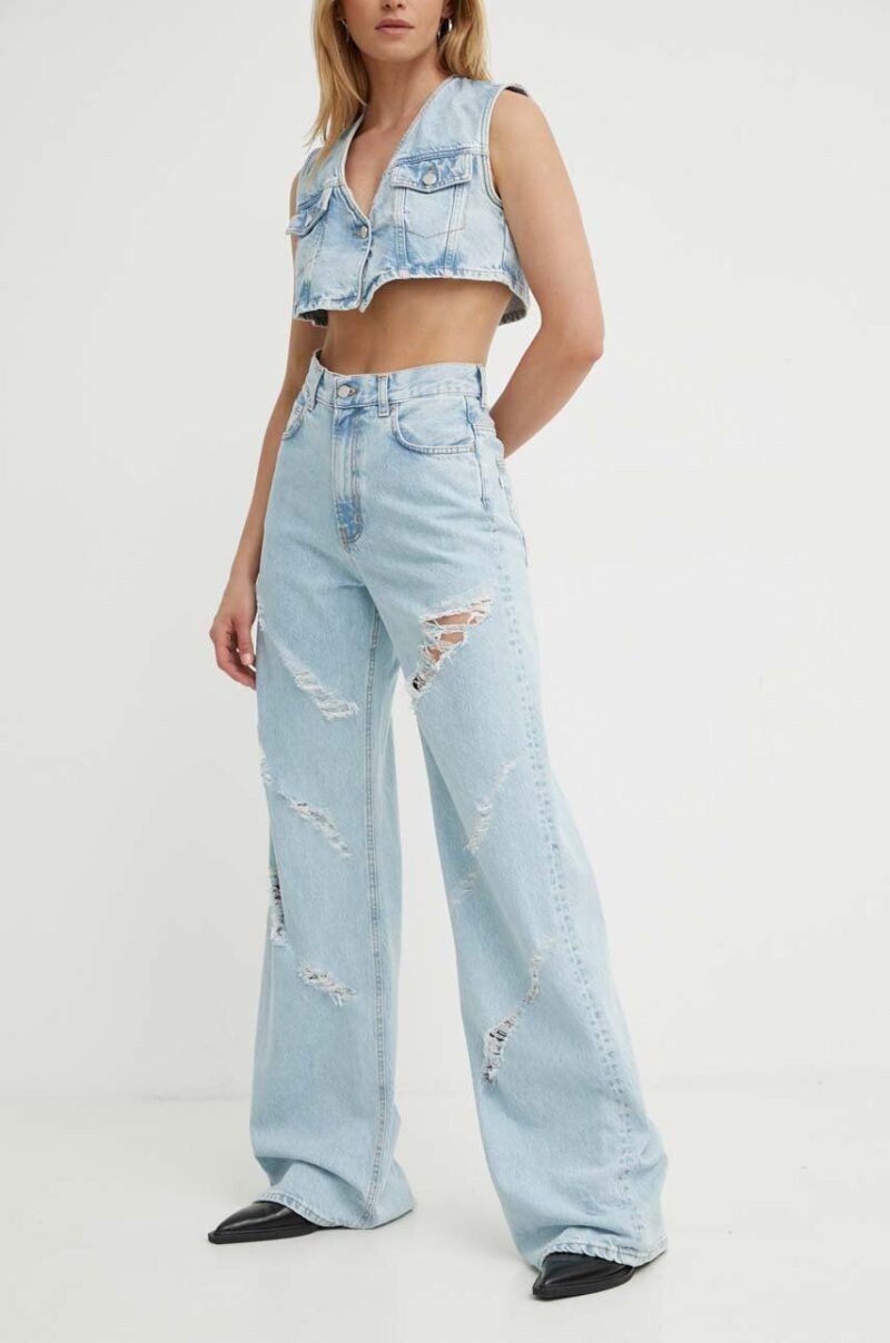 K+LUSHA jeansi femei high waist