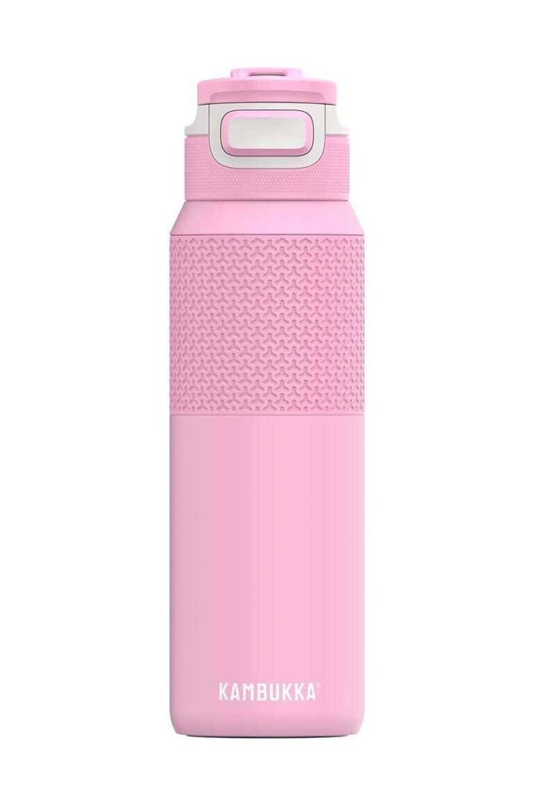 Kambukka sticla termica Elton Insulated 1000ml Pink Ambition culoarea roz