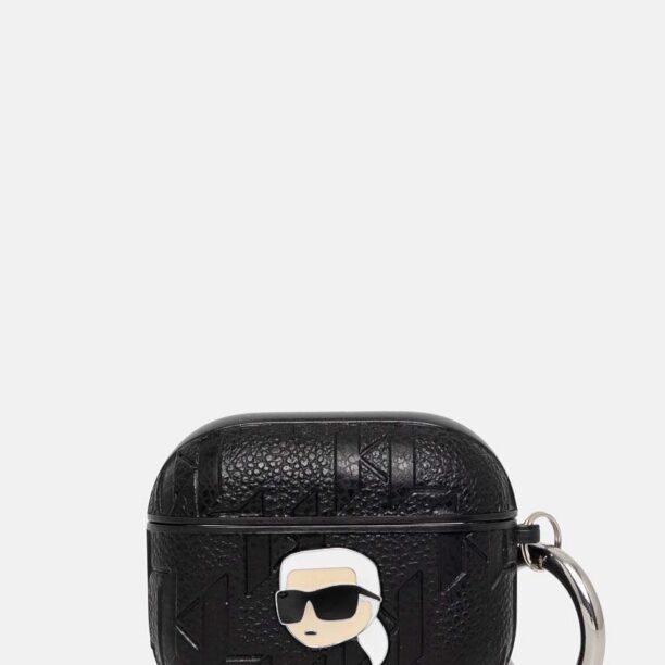 Karl Lagerfeld AirPods 3 culoarea negru